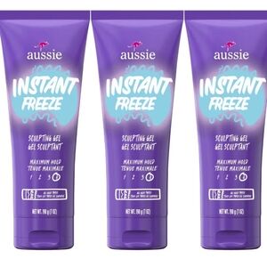 New 3 Pack Aussie Instant Freeze Sculpting Gel